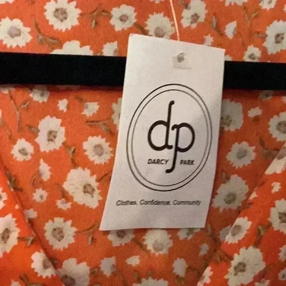 Pink Martini The Nova Dress size Small in Orange - Picture 6 of 7